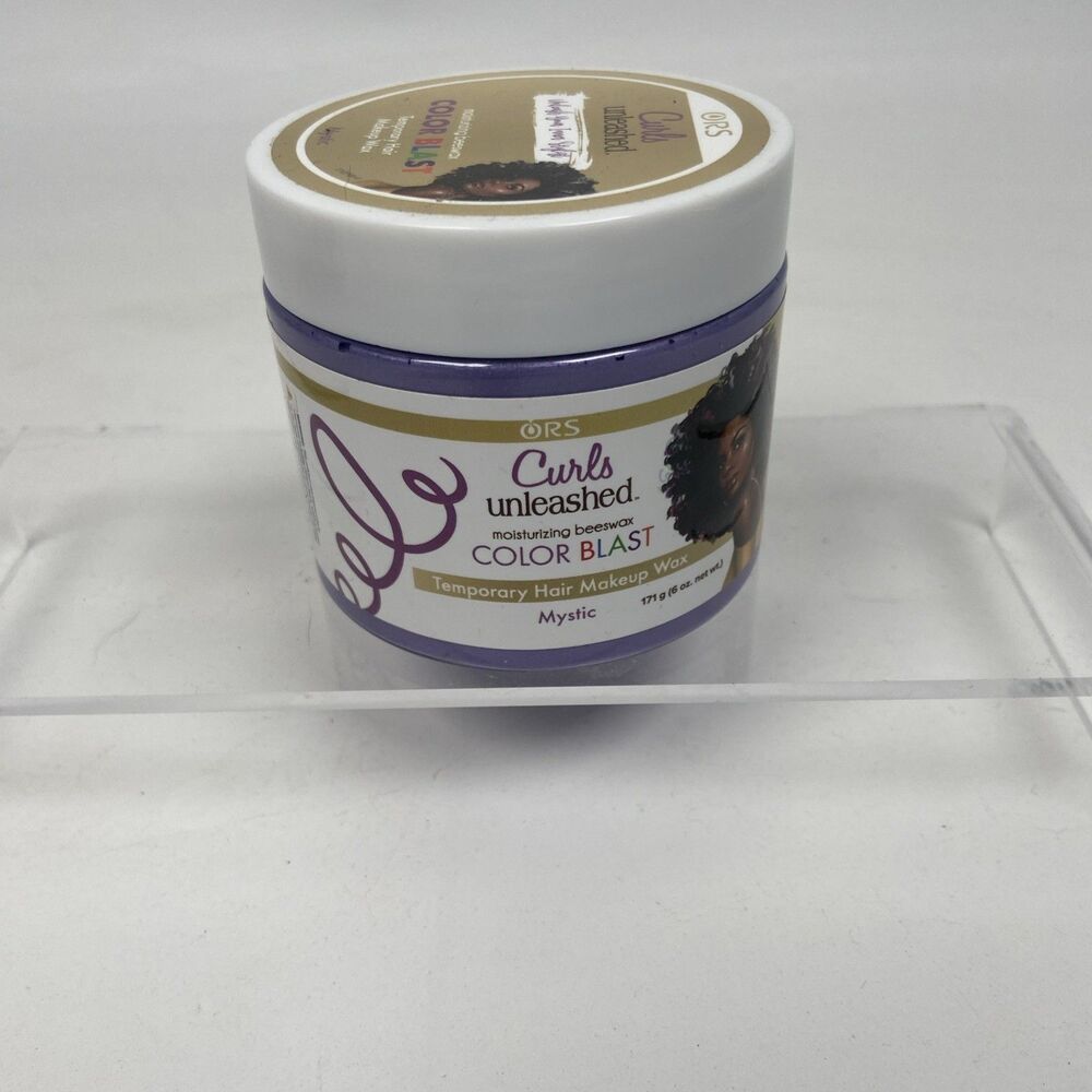 ORS Curls Unleashed Moisturizing Beeswax Color Blast Temp Hair Makeup Mystic New